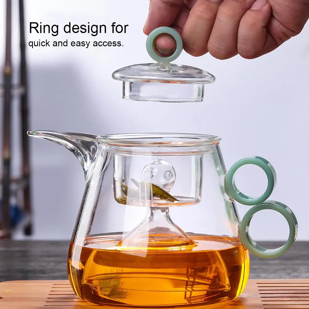 Высокое боросиликатное стекло S чай ming чайник стеклянный чайный набор горшок