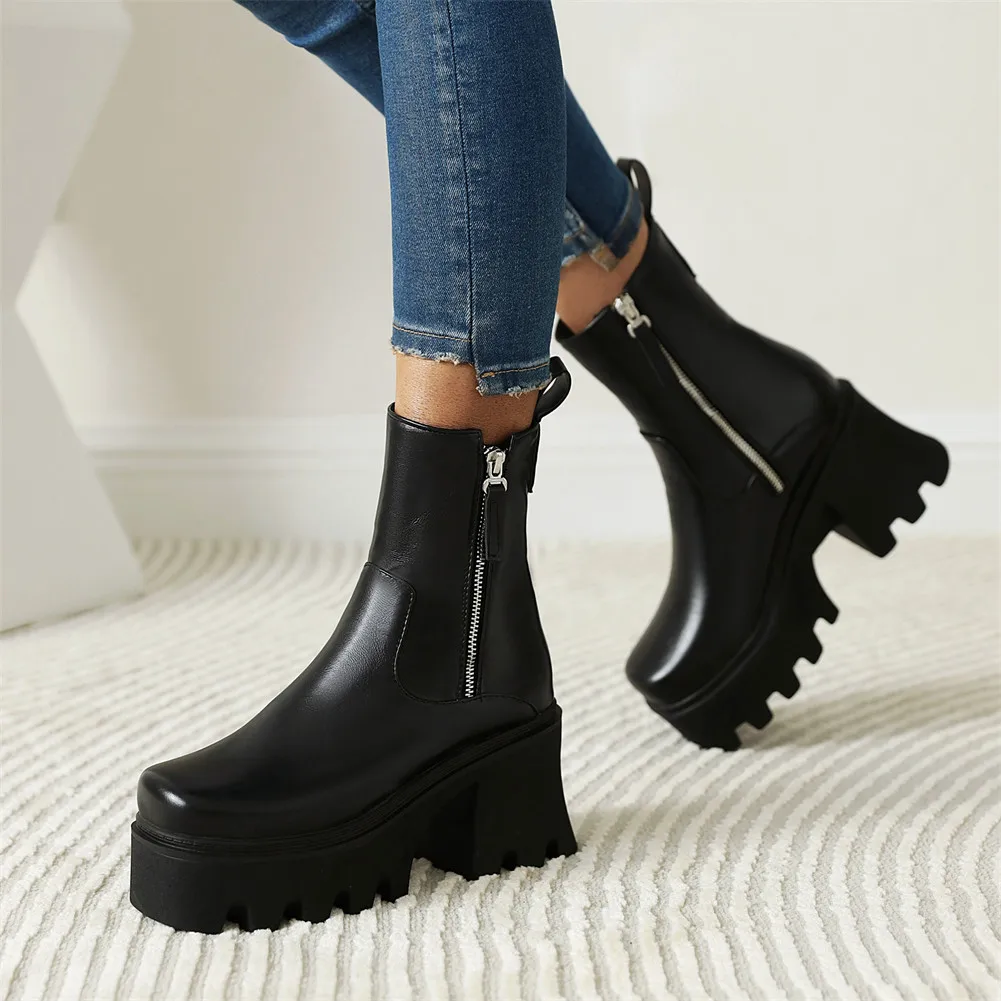 

Женские ботинки челси на очень высоком каблуке, удобные Элегантные ботильоны на платформе