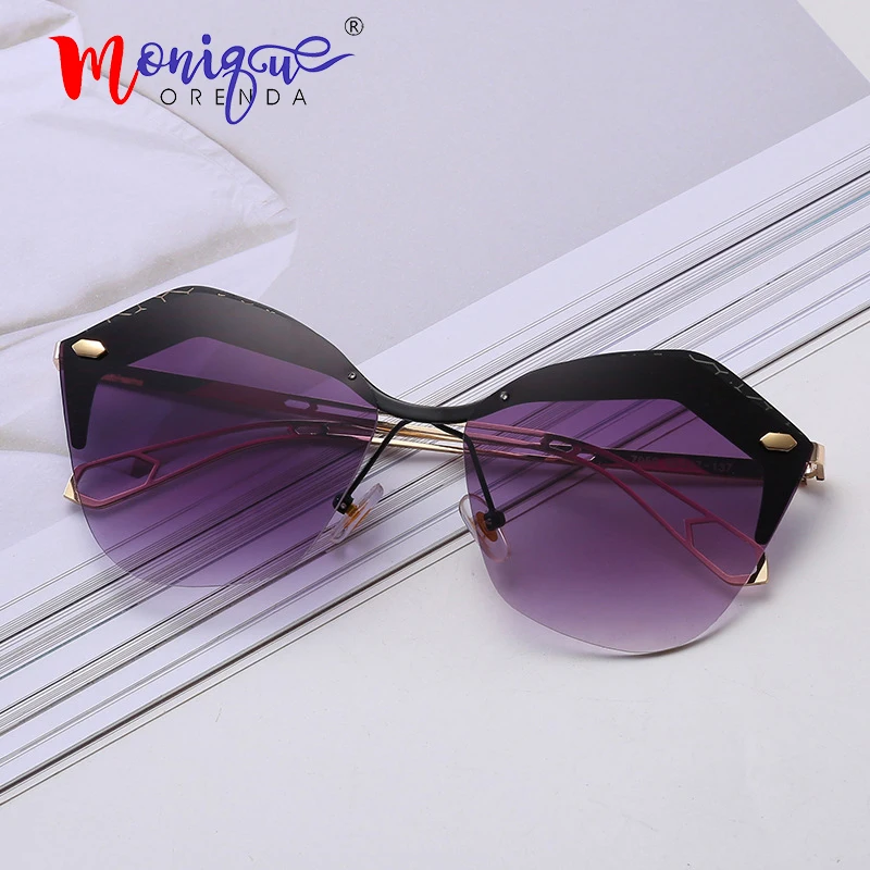 Роскошные в виде многоугольника солнцезащитные очки &quotкошачий глаз&quot женские