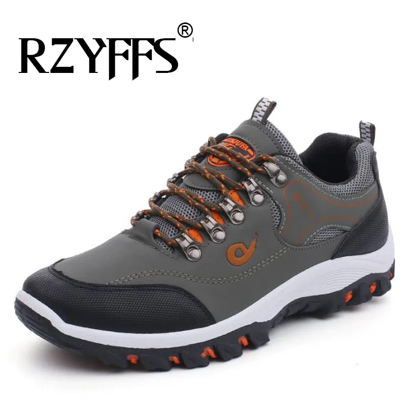 Мужские уличные кроссовки дышащая походная обувь новые Брендовые мужские для