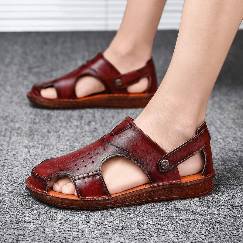 

Men's Casual Leather Shoes Zapatos Transpirables Hombre Summer Breathable Mesh Shoes Men Running Sneakers Slip On Fashion