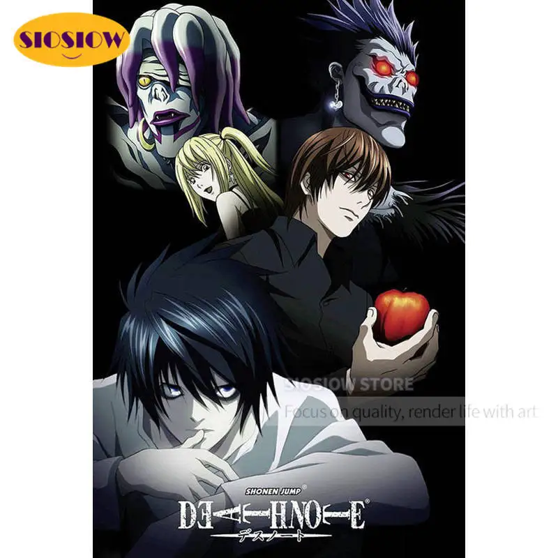 Алмазная живопись сделай сам вышивка крестиком картина из аниме Death Note