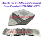 Карточные видеокарты BGA Direct Heat90x9 0 мм, карточные трафареты для карт памяти VGA, универсальные игровые консоли INTEL NDVIA ATI, трафареты