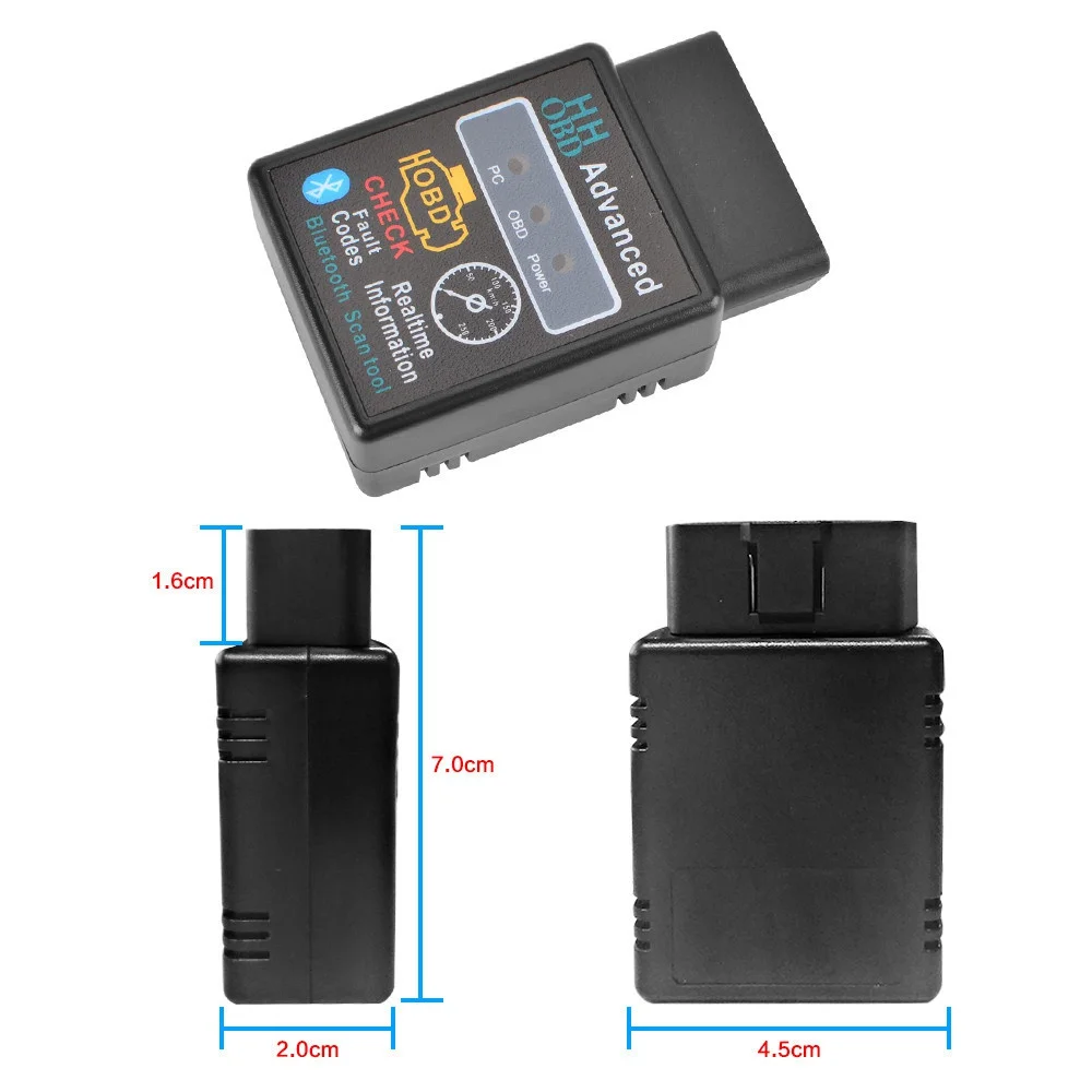 Автомобильный диагностический сканер OBD Bluetooth V1.5/V2.1 мини obd2 автомобильный