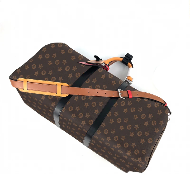 

2022new travel bag for men hand-held business trip large capacity duffel bag trend one-shoulder cross-slung fitness bag