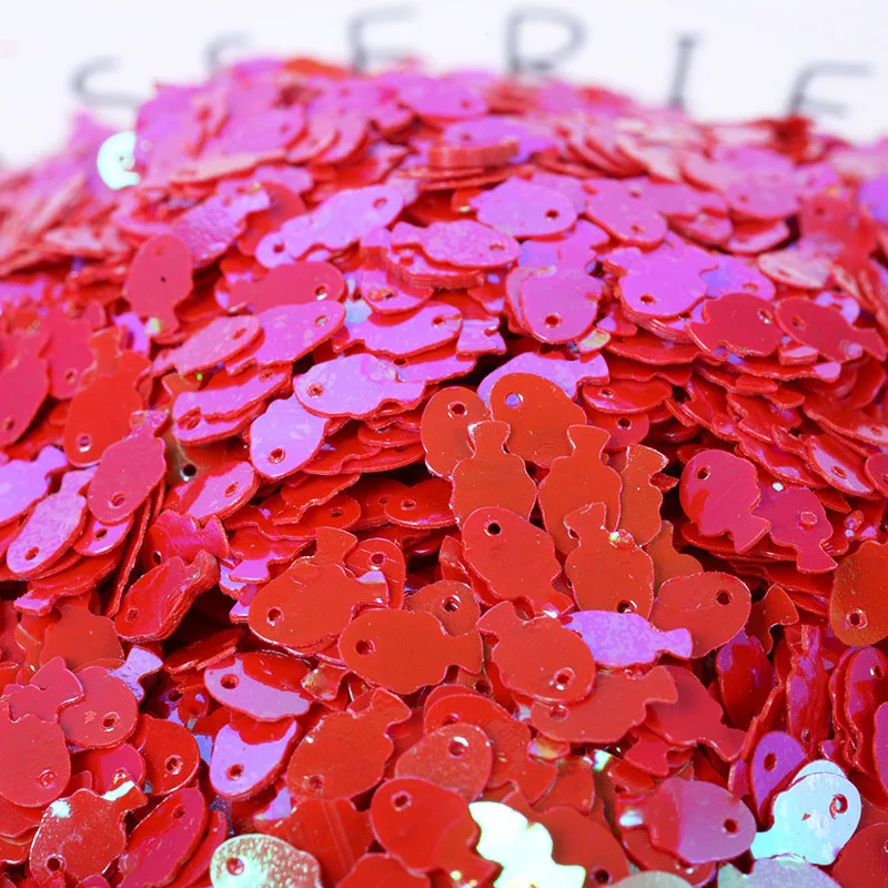 Наполнитель для филе рыбы 5*8 мм прозрачная эпоксидная блестка ногтей украшения