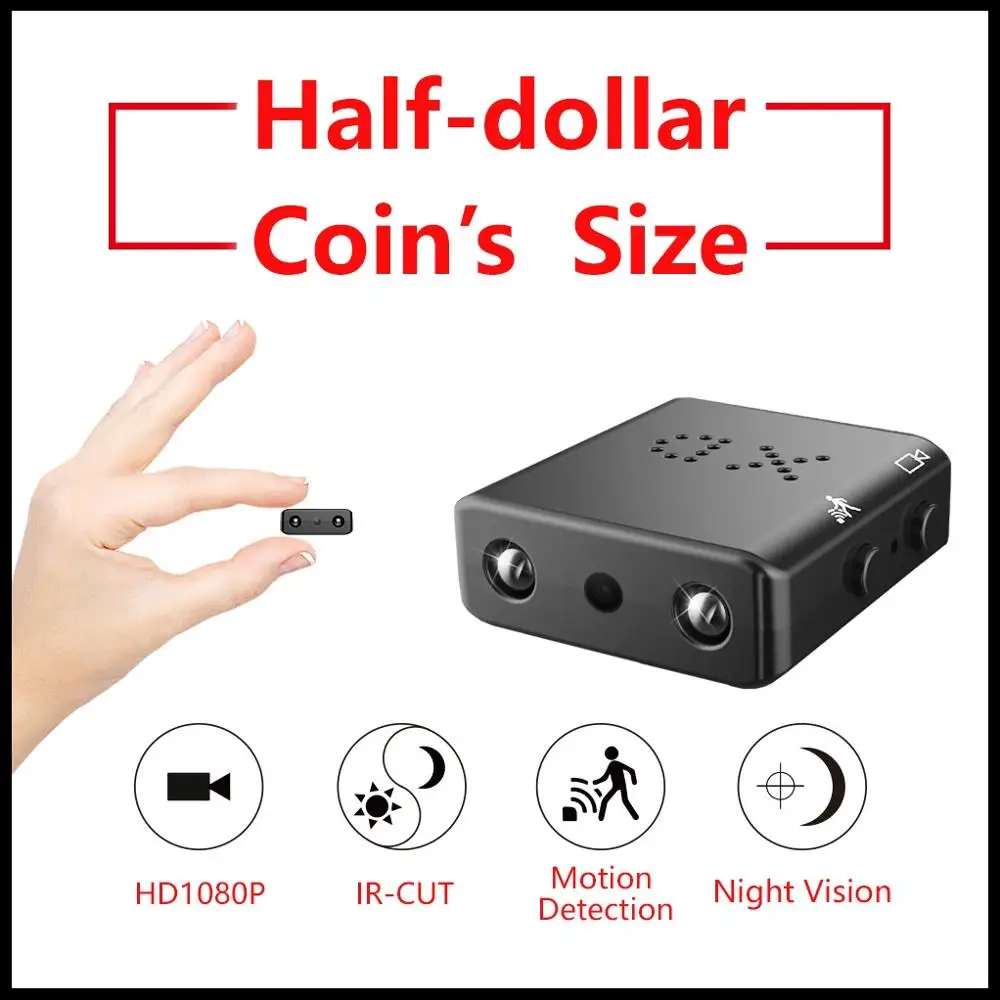 1080P Мини няня Камера инфракрасный Ночное видение Wi Fi IP/AP AI обнаружения движения