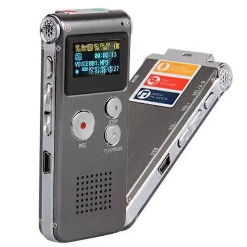 HBUDS MEMTEQ 8 ГБ Цифровой диктофон 8G Диктофон MP3-плеер USB WAV + микрофон динамик |