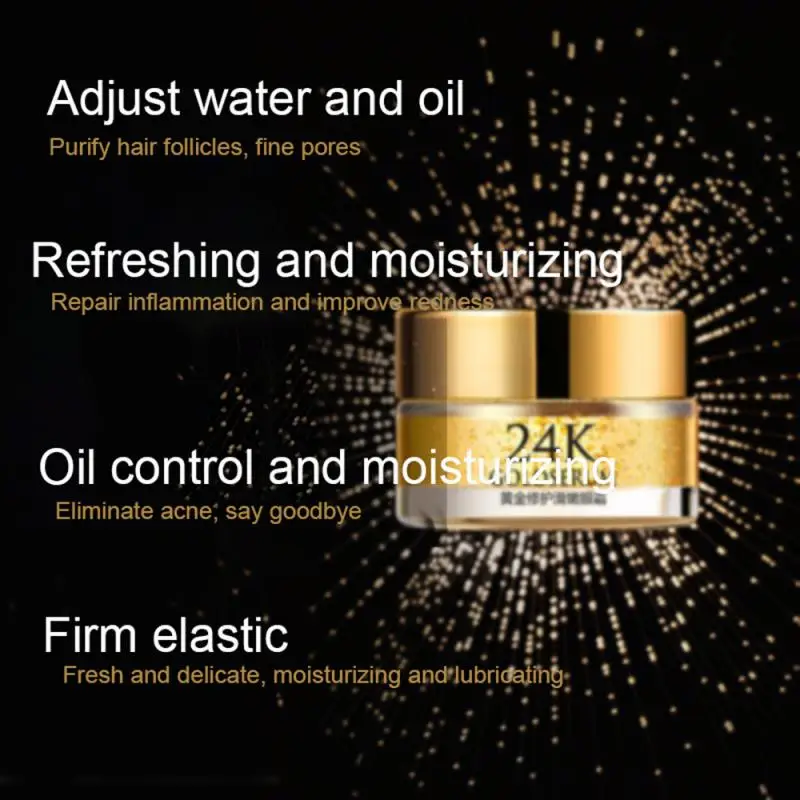 

24K Gold Eye Cream Moisturizing Eye Creams Anti Puffiness Anti Wrinkle Remove Dark Circle Anti-Aging Eye Care TSLM1