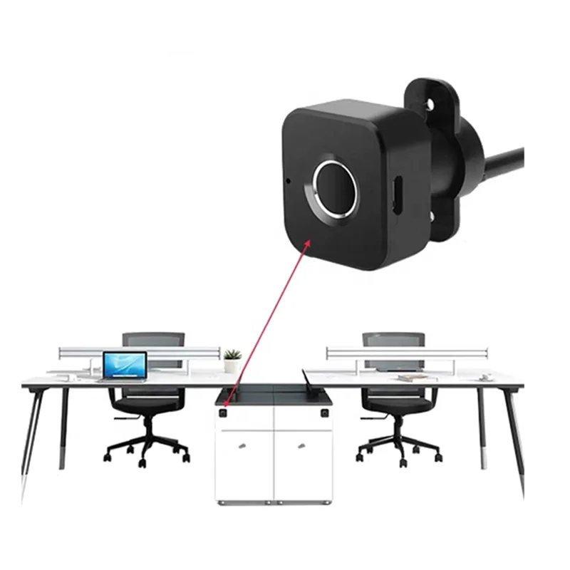 Умный БЕСКЛЮЧЕВОЙ мини-замок для шкафа с отпечатком пальца невидимый