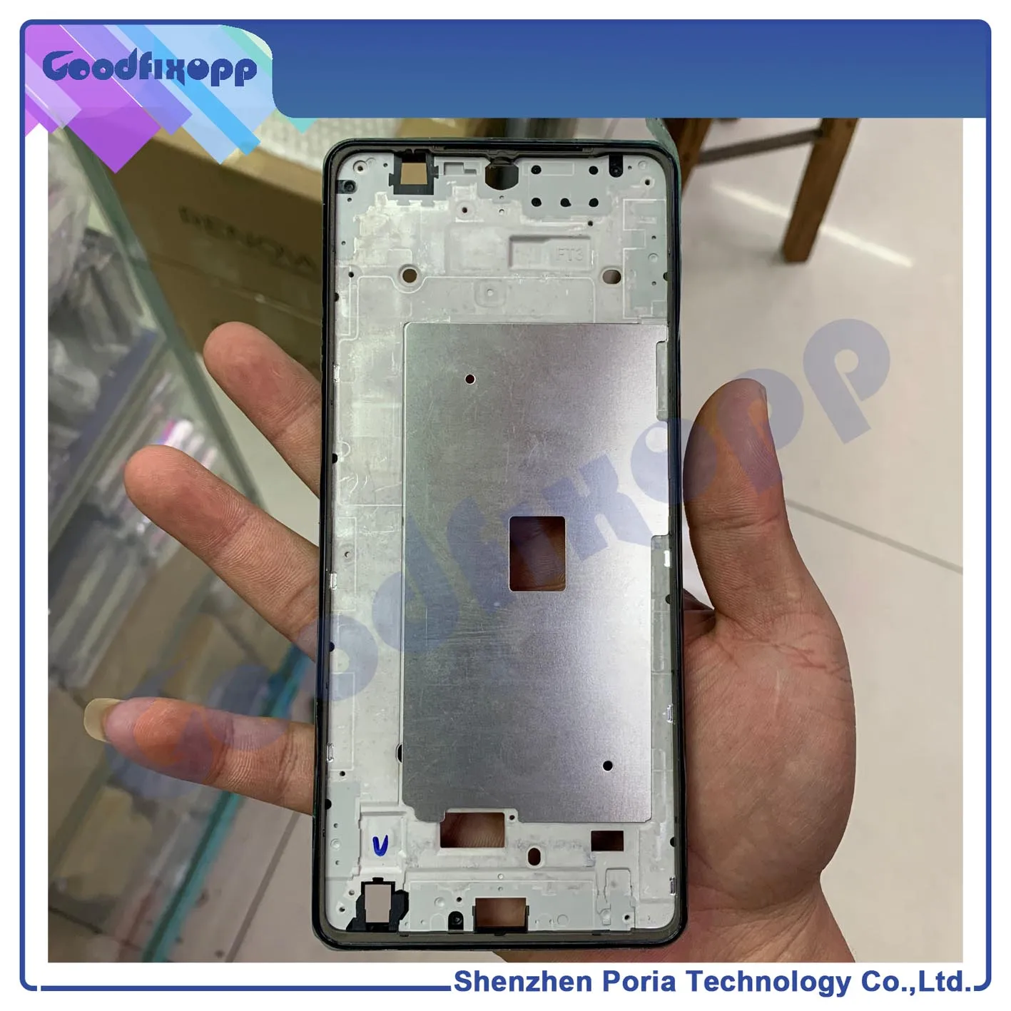 

For LG STYLE 6 Middle Frame sliver marco frontal funda carcasa Marco de pantalla LCD piezas de repuesto para For LG STYLE6