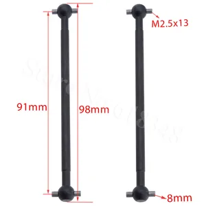 Вал приводной стальной для RC 110 Электрический Himoto E10XT E10XTL Katana Truggy, 2 шт., запасные части 31606