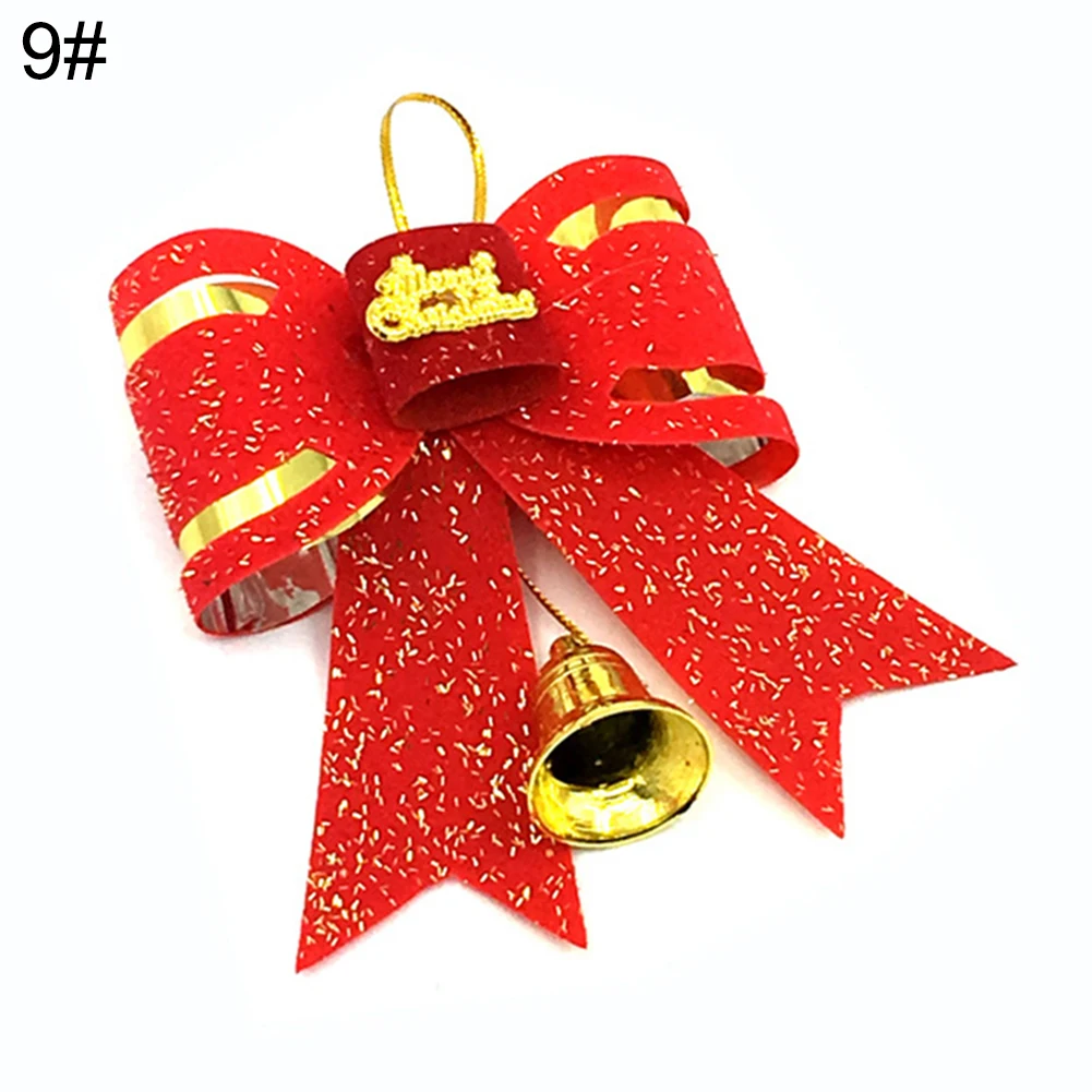 2 шт. Рождественский Большой галстук бабочка рождественские украшения Подвесные