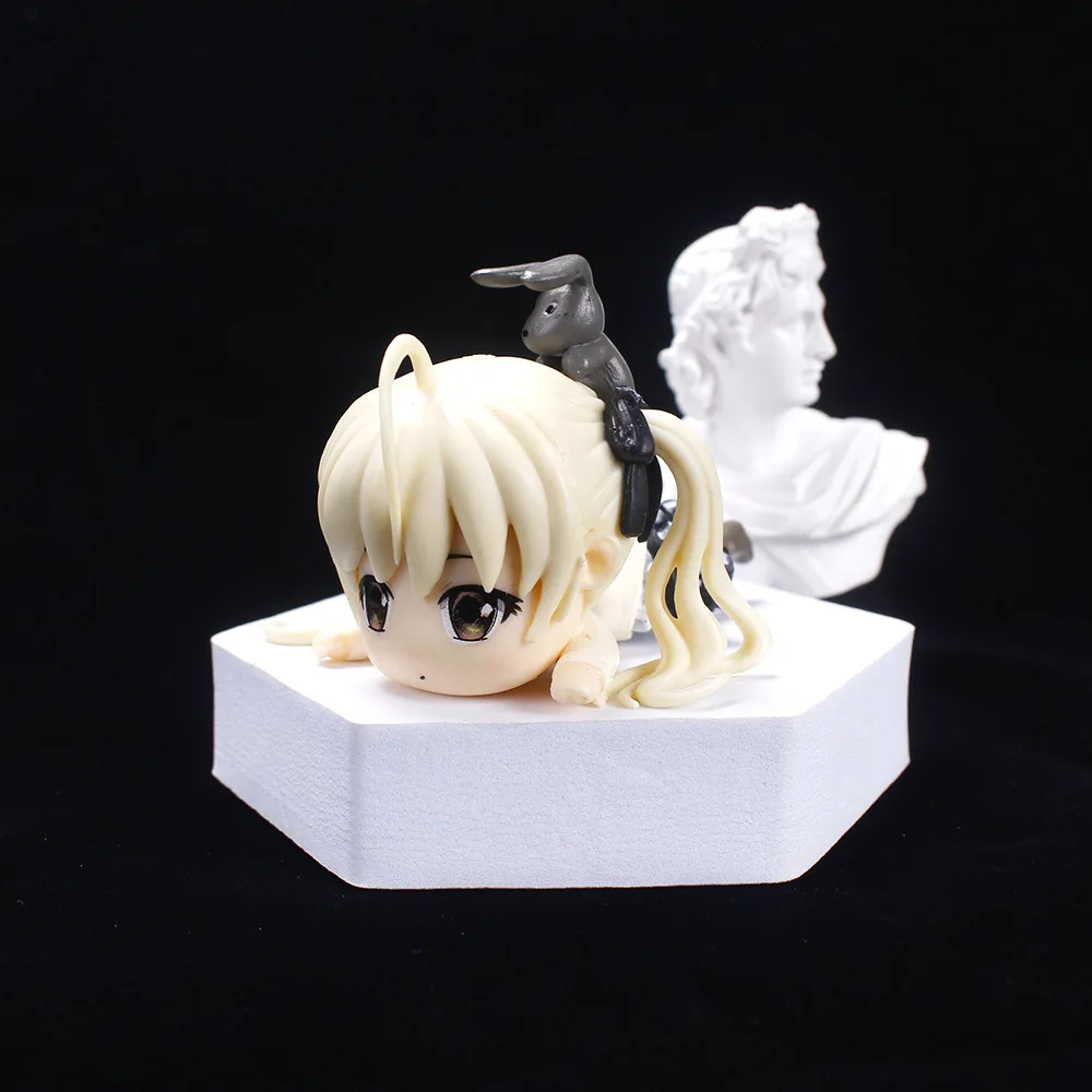 

7.5CM Anime prostrate Game Yosuga no Sora character Take the rabbit Cake decorations Model toys Collection Gift