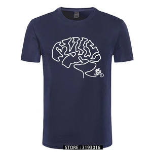 Велосипедная Футболка модная одежда для всей семьи, хлопковые горный велосипед сердцебиение забавные байкерские футболка размера плюс изготовленные на заказ с коротким рукавом для мужчин