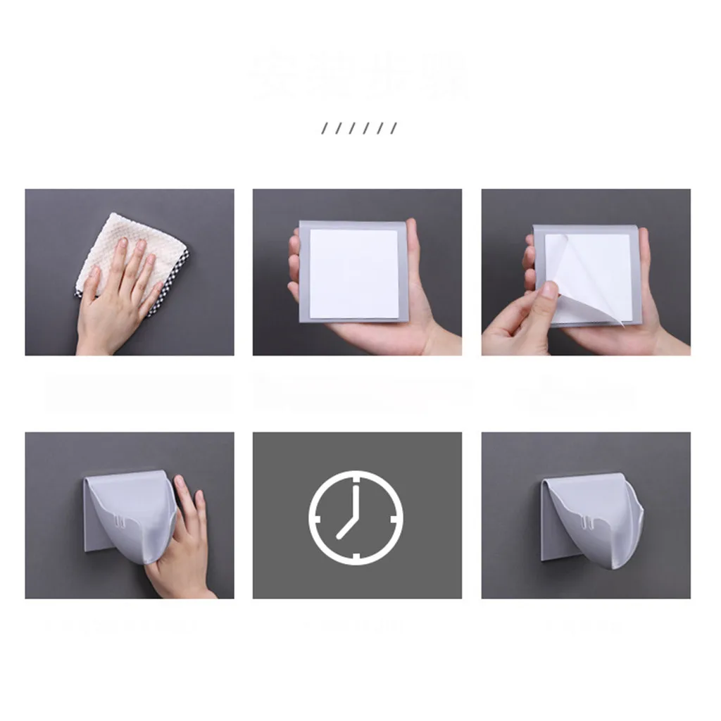 Жидкого мыла или ополаскивателя для настенный дренаж держатель Контейнер