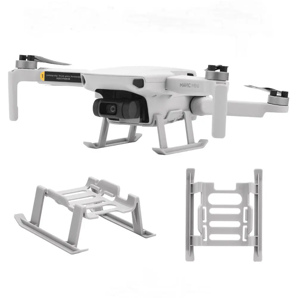 

For DJI Mavic Mini Landing Gear Kits Drone Height Extender Long Leg Foot Protector Stand Gimbal Guard Accessory