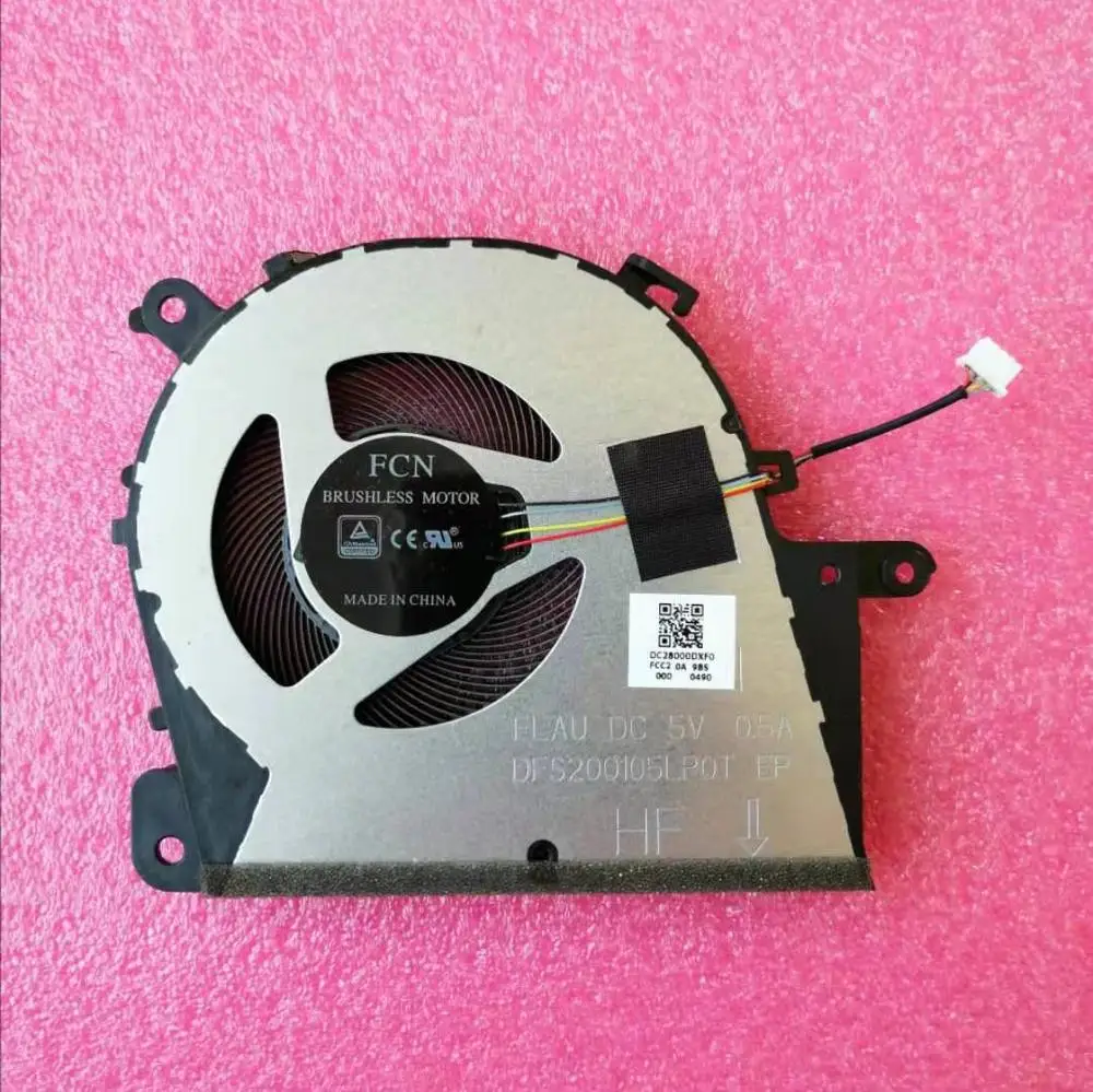 

New CPU Fan For Lenovo IdeaPad 14Api S145-14 S145-14IWL 2019 DFS200105LP0T FLAU DC28000DXF0 Cooler Radiator
