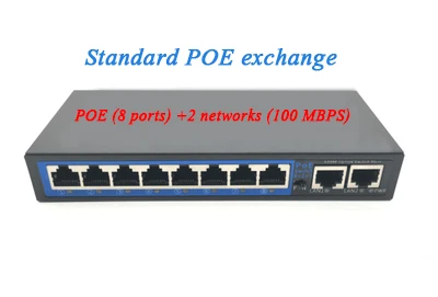 Стандартный сетевой коммутатор POE 100 M4 8 портов 16 24 порта Gigabit Ethernet | Бытовая