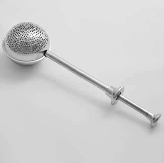 200 шт. 18 см ложка из нержавеющей стали Выдвижная шариковая форма металлическая