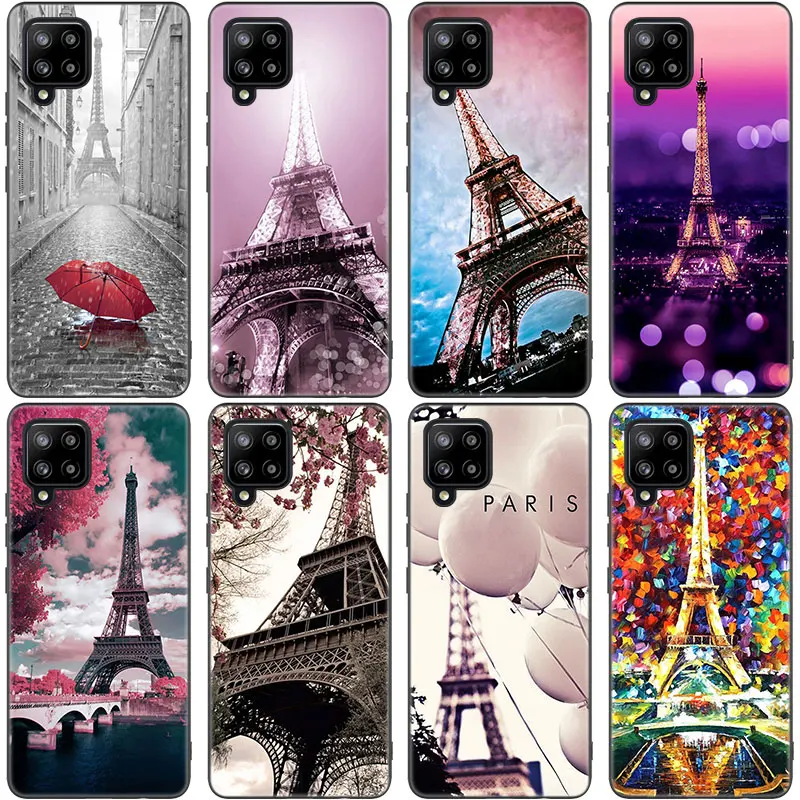 

Love Paris Eiffel tower Case For Samsung Galaxy M12 M11 M21 M02S M42 M30S M31S M40S M51 M32 M01 J2 Core J6 J8 2018 J4 Plus Cover