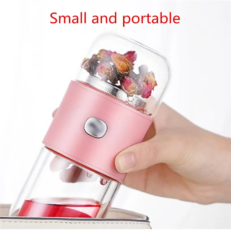 Стеклянная бутылка для воды с двойными стенками 220 мл|Бутылки воды| |