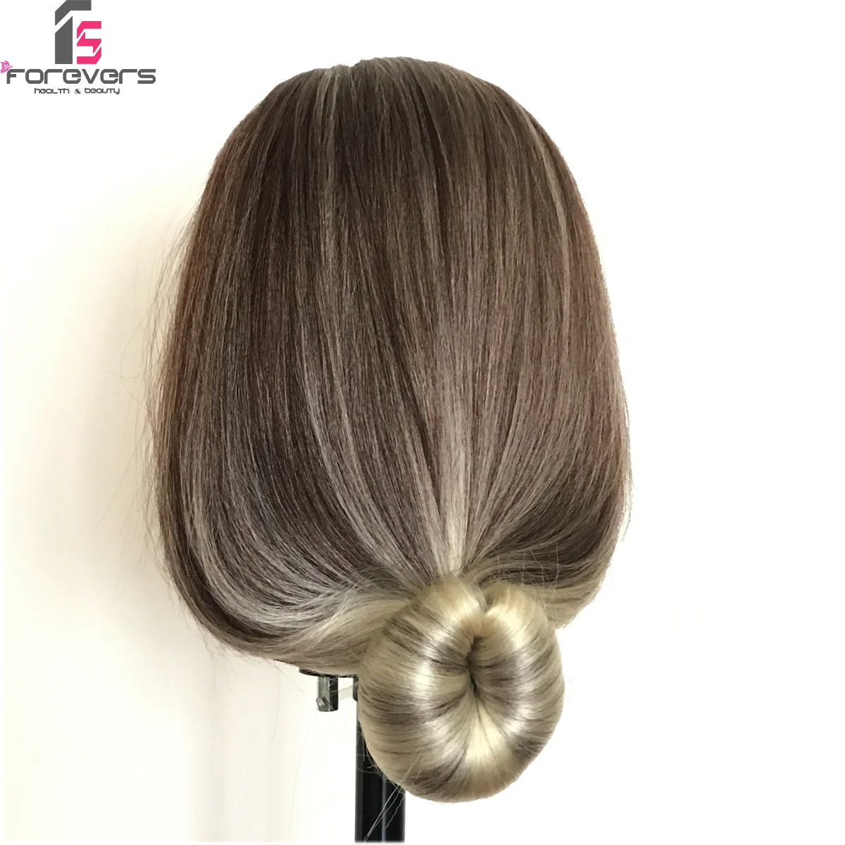 100% красочная голова для тренировки волос манекен укладки кукла кофейное золото +