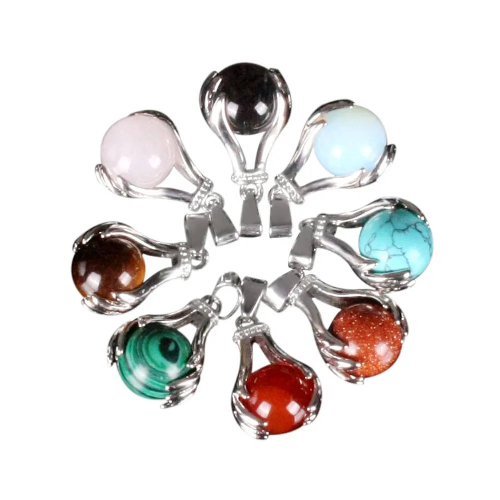 Дропшиппинг сердолические Ожерелья Подвески натуральный драгоценный камень