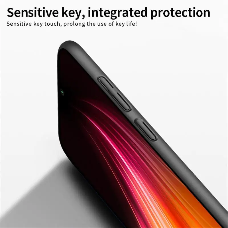 Чехол-накладка для Xiaomi Redmi Note 8 Pro 8T 8 8A стильный Гладкий ультратонкий PC матовый чехол для телефона для Xiaomi Redmi Note 8 чехол