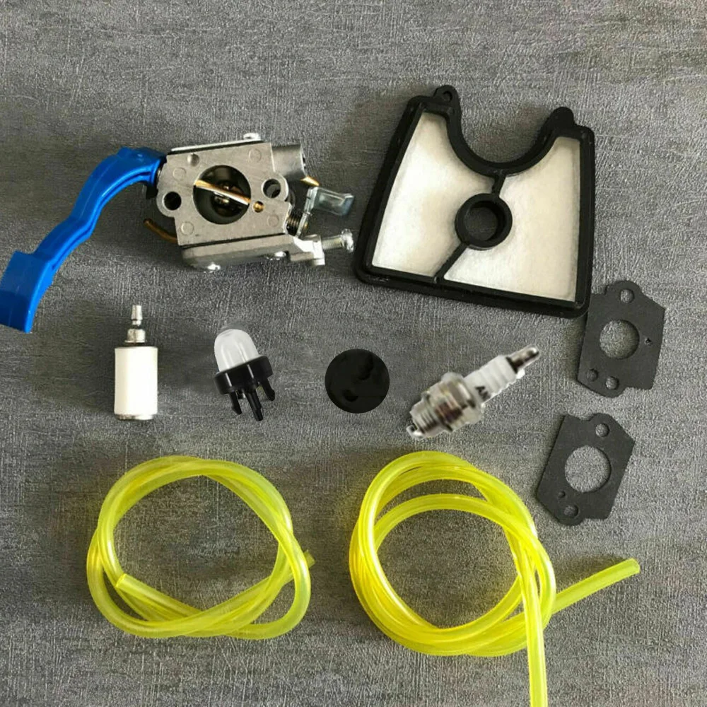 

Air Filter Carburetor Kit Spark Plug Gasket For Husqvarna 125BV 125B 125BX