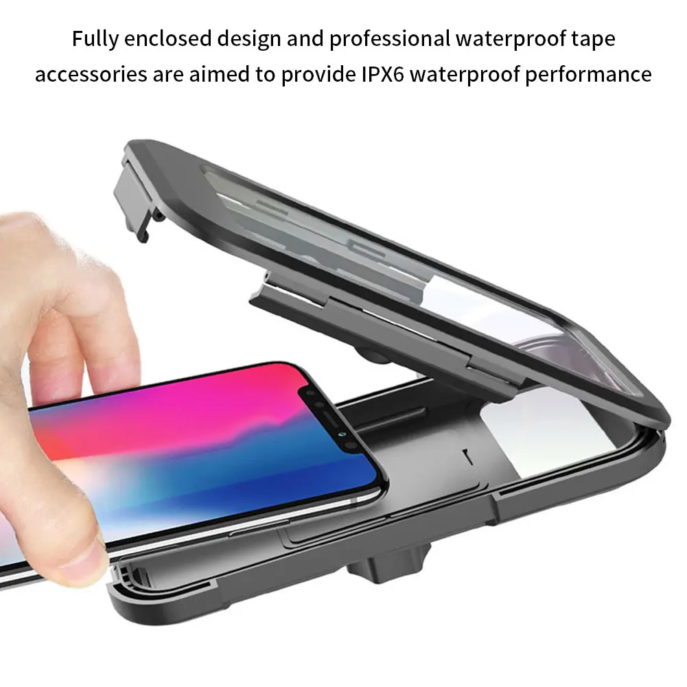 Регулируемый водонепроницаемый велосипедный держатель для телефона