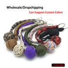 10 цветов наружная защита обезьянка кулак стальной шарик для девушки подшипник самооборона Выживание брелок сломанные окна