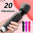 2021 мощный AV Вибратор Волшебная Вагина палочка Стимулятор клитора секс-машина игрушки для женщин взрослые точки G Мастурбаторы USB фаллоимитатор