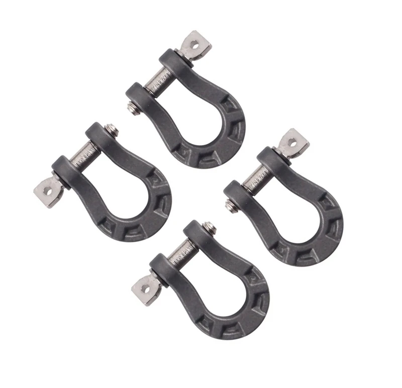 4 шт. металлический бампер D образное кольцо буксировочный крючок для