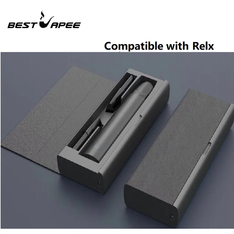 USB 1450mah Емкость зарядная коробка для Relx Kit портативный мини банк питания зарядное устройство коробка Pod держатель для хранения Relx Vape аксессуары