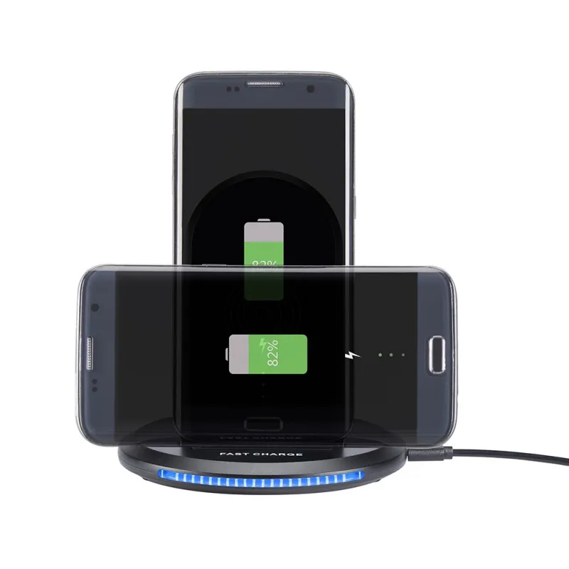 10W Folding Wireless Fast Charging Charger For IPhone 8/8 Plus/X Samsung Smart Phone |