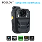 BOBLOV WA7-D мини-камера HD 1296P носимая камера s IR Видеозаписывающее Устройство для безопасности с дистанционным управлением IR DVR Comd полицейская камера