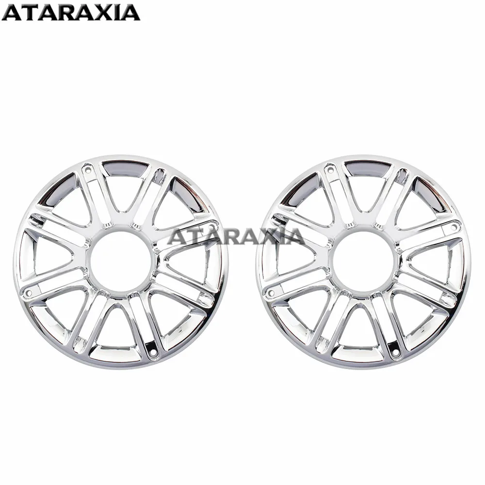 Накладка на переднюю колонку 6 дюймов хромированная 3D подходит для Harley Touring Electra