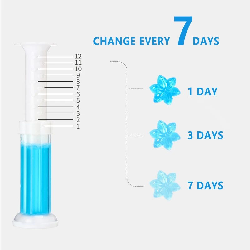 

1PC Newest Flower Aromatic Toilet Gel Toilet Deodorant Cleaner Toilet Fragrance Remove Odors 12 Flowers Household Toilet Cleaner