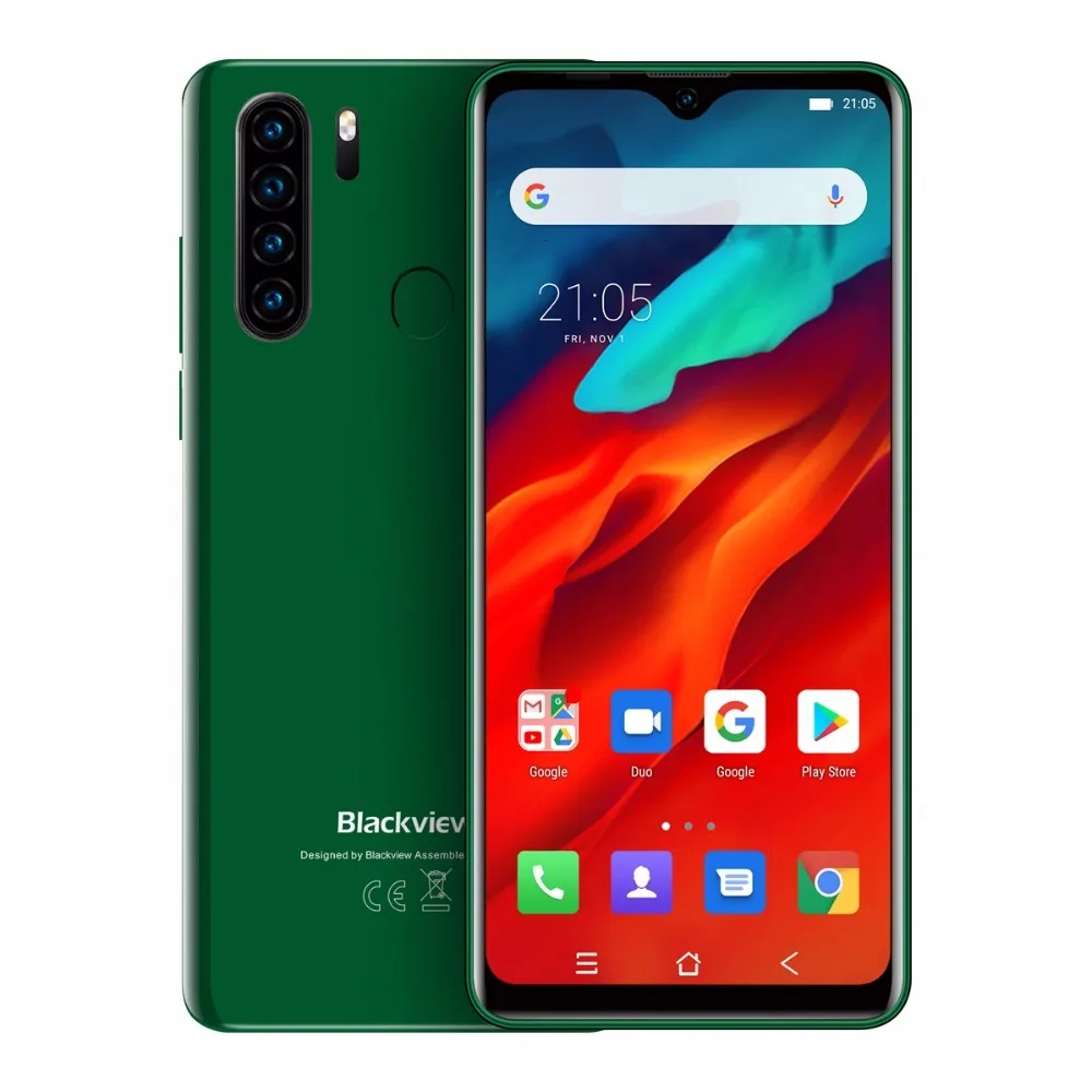 Blackview A80 Pro Quad камера заднего вида, 4 Гб+ 64 ГБ, Android 9,0, четыре ядра, мобильный телефон, 6,49 дюймов, 4G, мобильный смартфон, глобальная версия