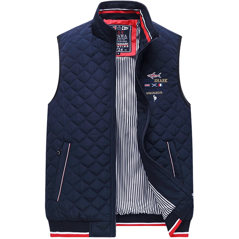 

Stylish 2021 New Autumn Warm Sleeveless Jacket Men Winter Waistcoat Men's Vest Fashion Casual Coats Mens Plus Size