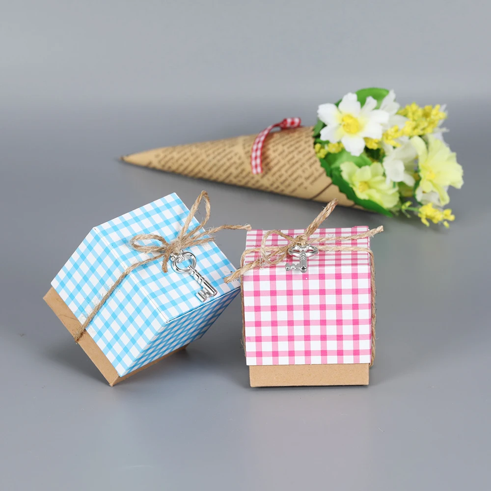 Коробка для конфет свадьбы дня рождения вечеринки праздника подарки на крещение