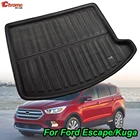 Для Ford Escape Kuga 2013 2014 2015 2016 2017 2018 коврик для сапог задний багажник лайнер грузовой пол лоток защита для ковров автомобильные аксессуары