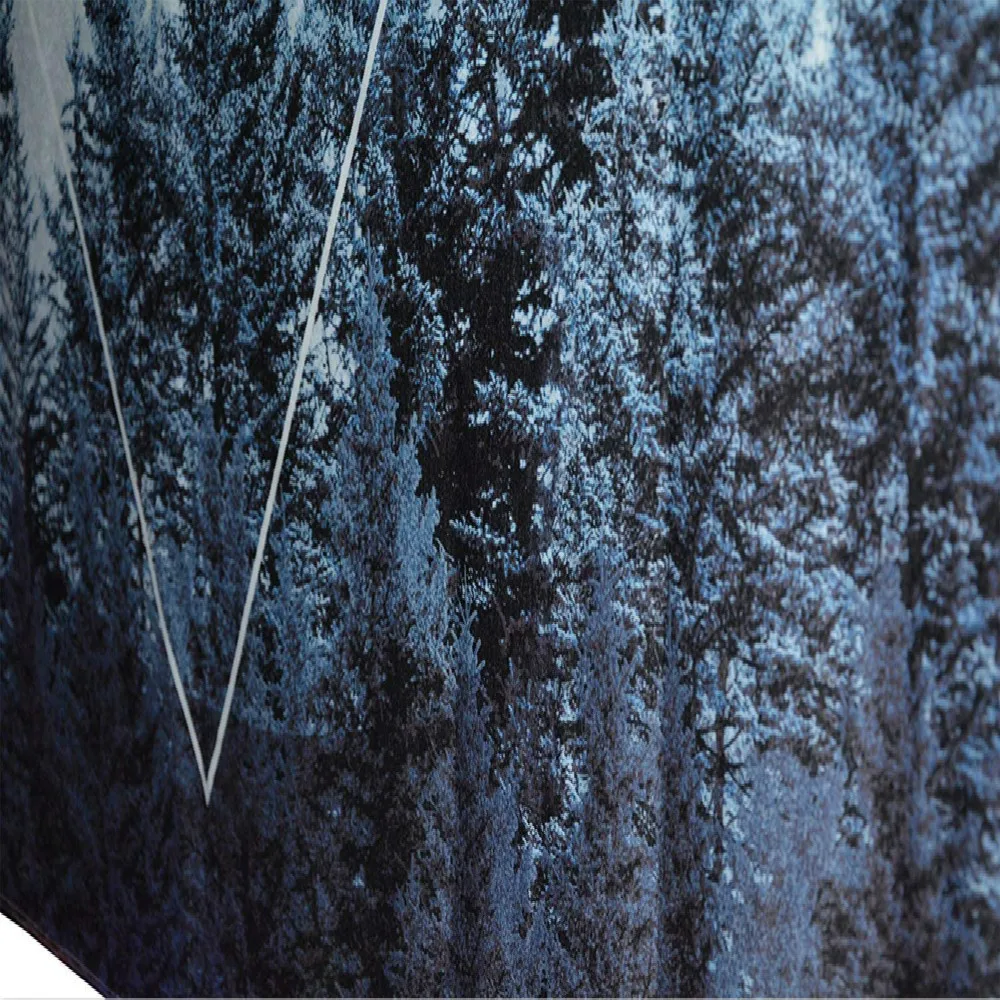 Настенный гобелен крутой тон природный лес и закат настенное художественное