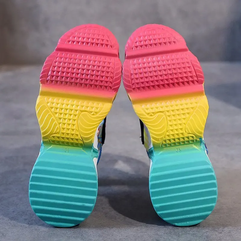 

Woman Shoes Casual Going Out Women's Shoes Summer Rhinestone Sandals One-shaped Buckle Velcro High Heel Open Toe Platform Shoes