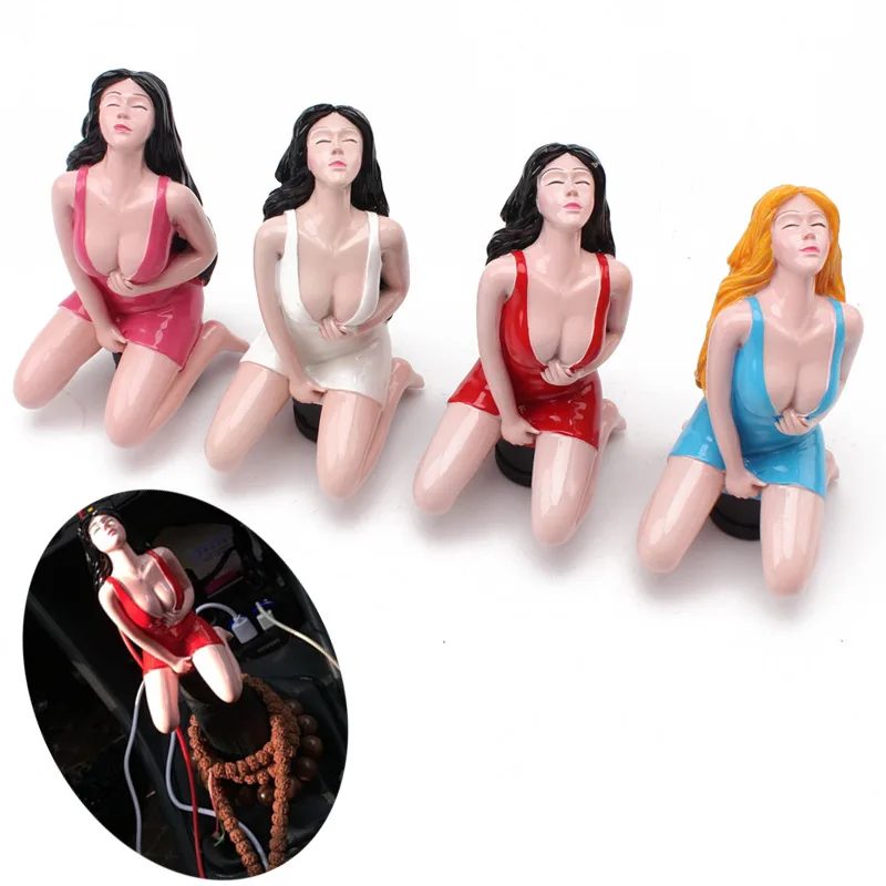 Соблазнительная кукла для автомобиля 4 цвета Женская стильная автомобильная