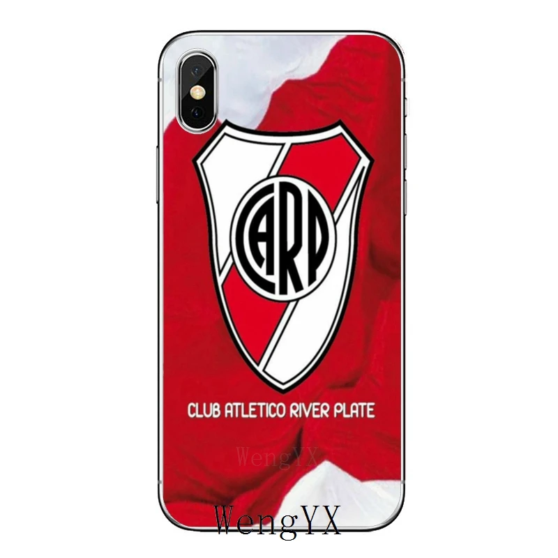 Для Samsung Galaxy S10 Lite S9 S8 S7 S6 edge Plus S5 S4 Note 9 8 5 4 mini football River Plate аксессуары чехол для