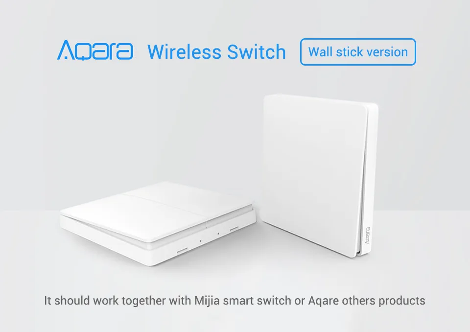 Aqara, умный настенный светильник, переключатель Wi-Fi, приложение Zigbee, управление, умный переключатель, ключ, натуральный провод, живой провод, для Xiaomi, умный дом