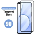 Защитное стекло 9D для realme X7 X50 X2 X50M pro 5G X3 XT X lite, закаленное стекло с полным покрытием для Realme 7i 7 6 6i 6S Pro
