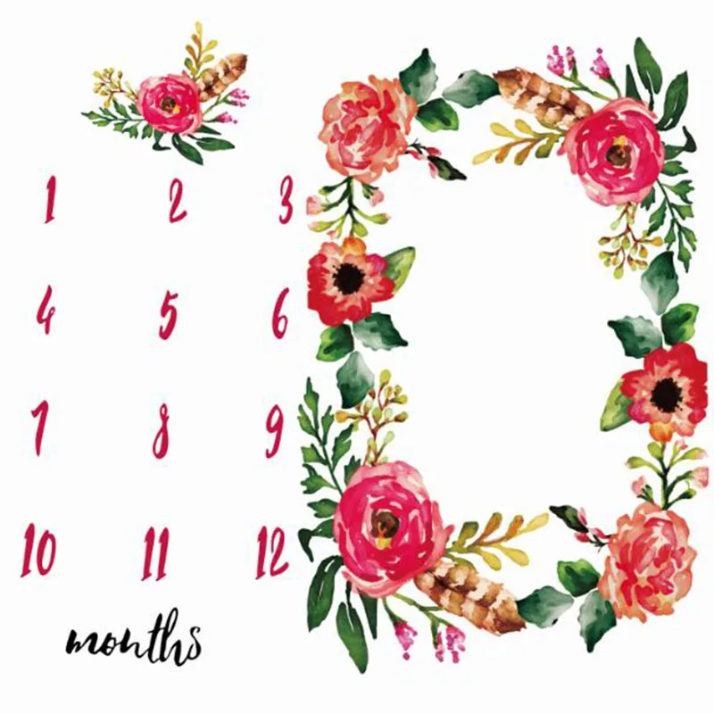 Фон для фотосъемки новорожденных с принтом|Фон фотографирования изображением| |